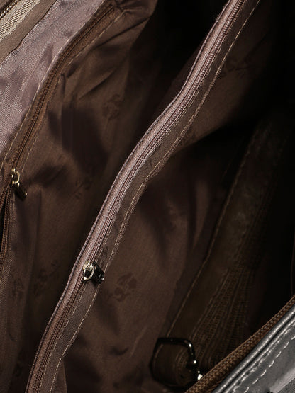 Everyday Side-Zip Handbag - Grey