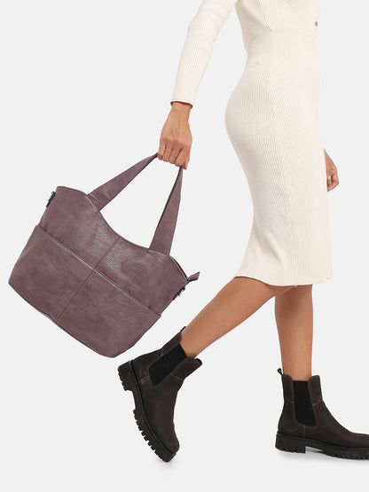 Everyday City Tote Bag - Mauve