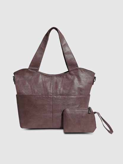 Everyday City Tote Bag - Mauve