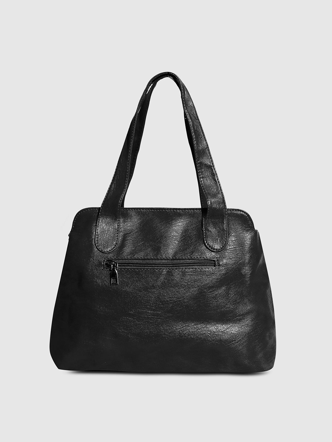 Tassel Flap Handbag - Black
