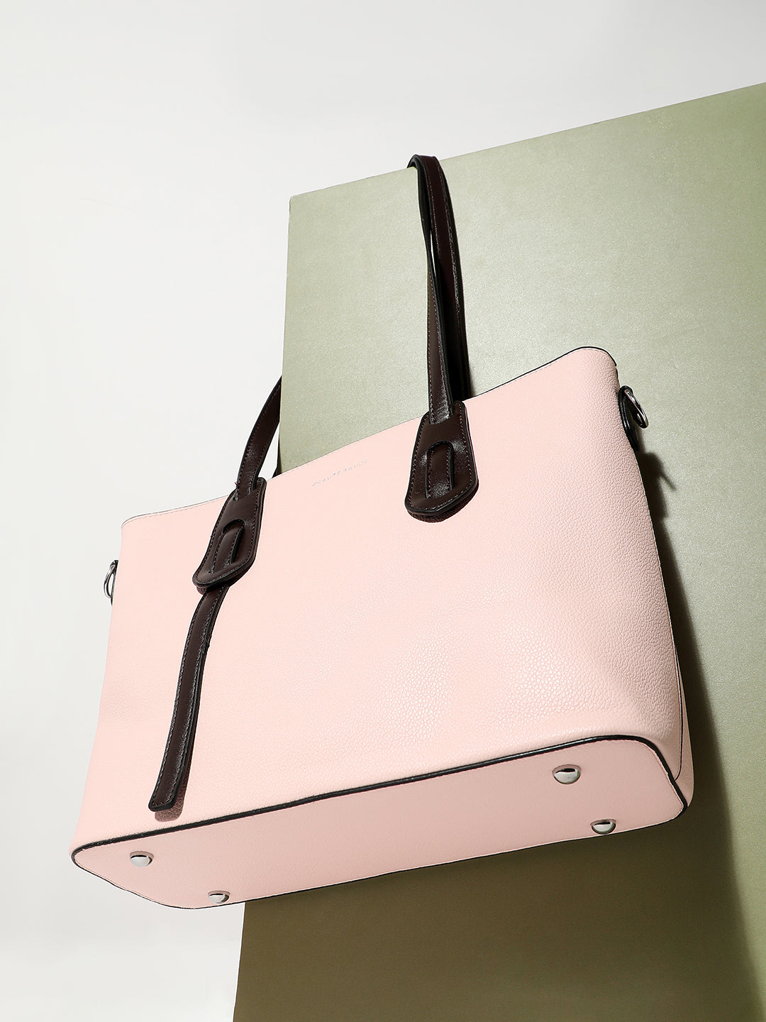 On The Go Tote Bag - Baby Pink
