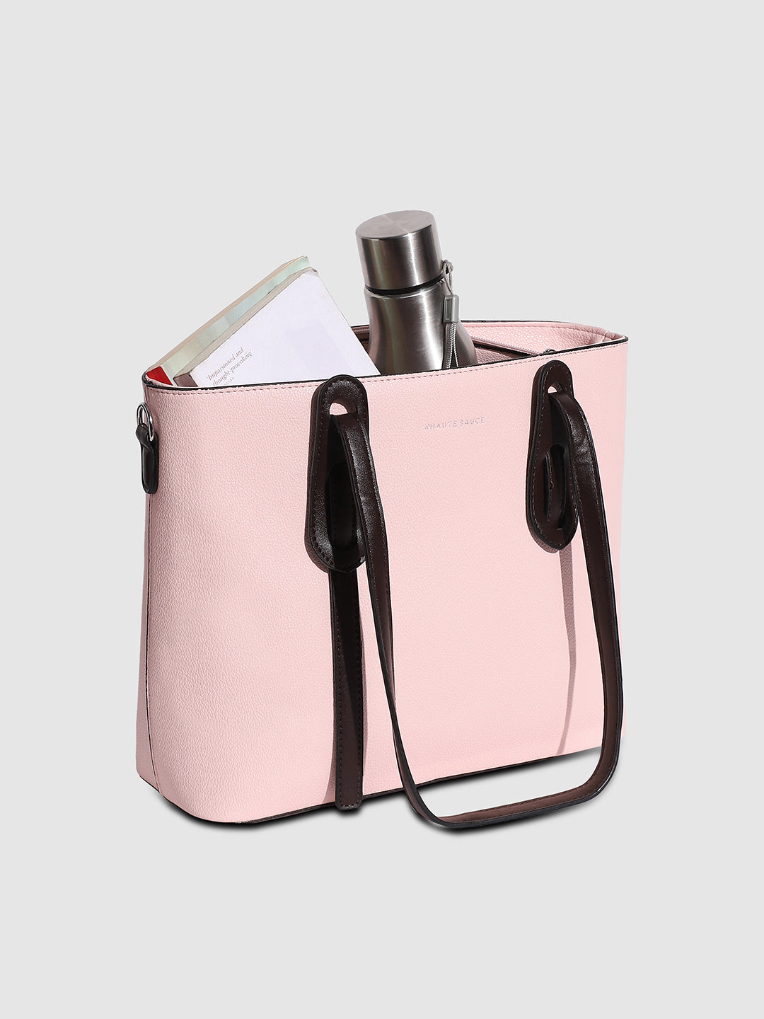 On The Go Tote Bag - Baby Pink