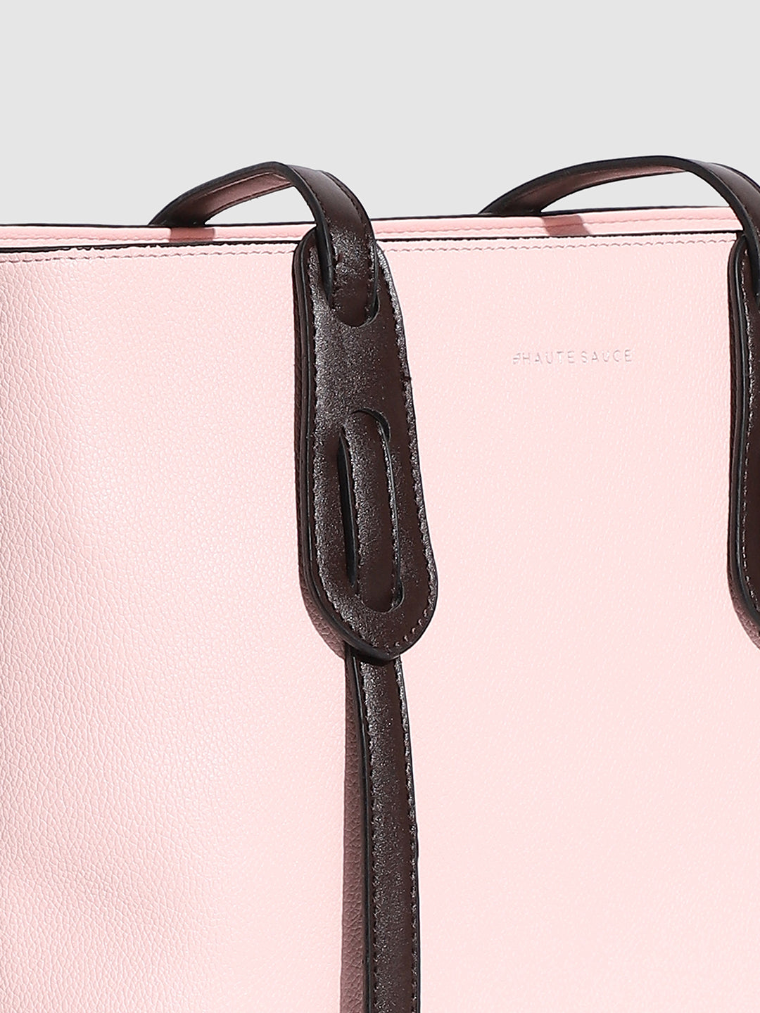 On The Go Tote Bag - Baby Pink