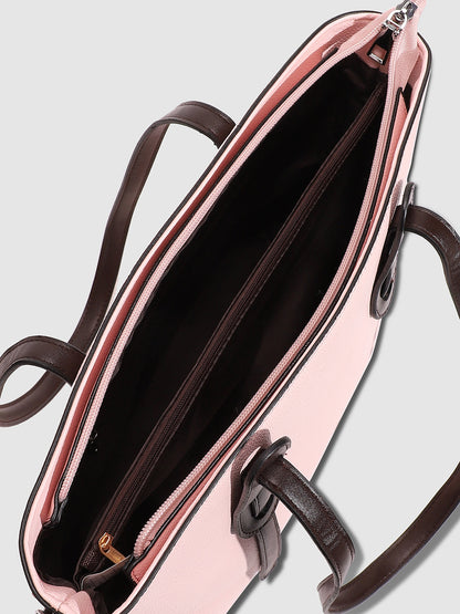 On The Go Tote Bag - Baby Pink