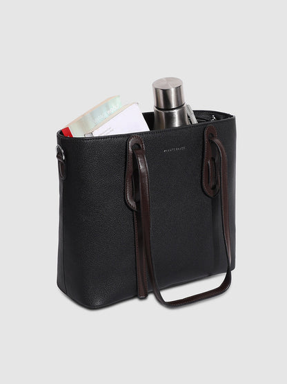 On The Go Tote Bag - Black