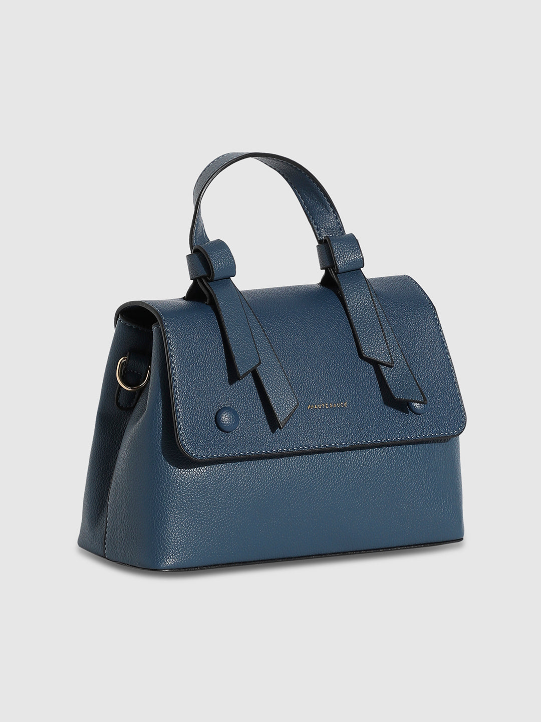 Structured Essential Handbag - Indigo Blue