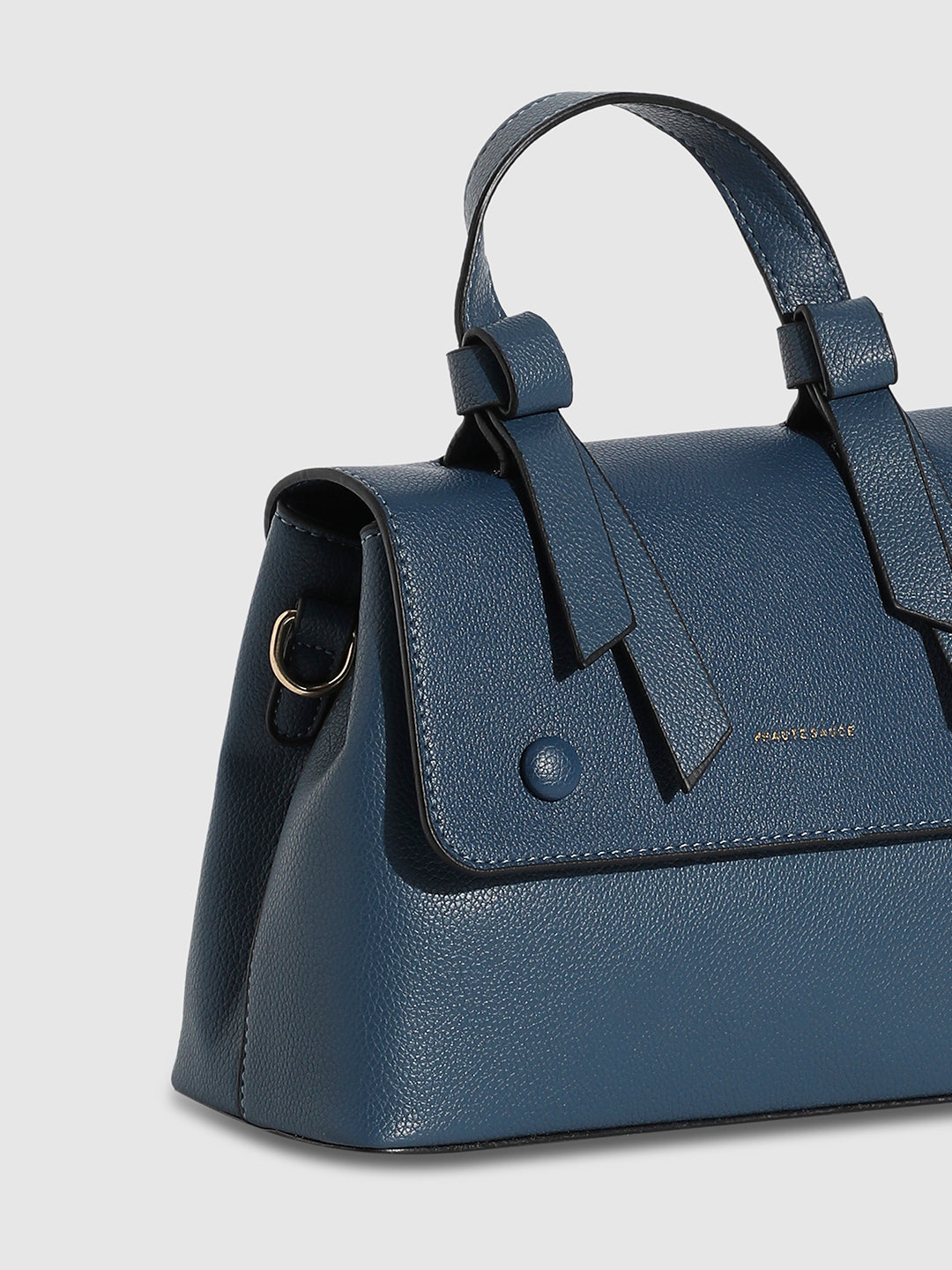 Structured Essential Handbag - Indigo Blue