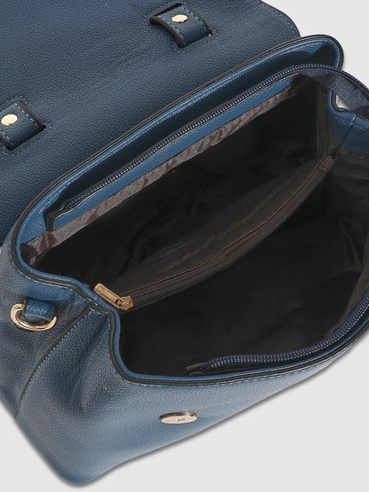 Structured Essential Handbag - Indigo Blue