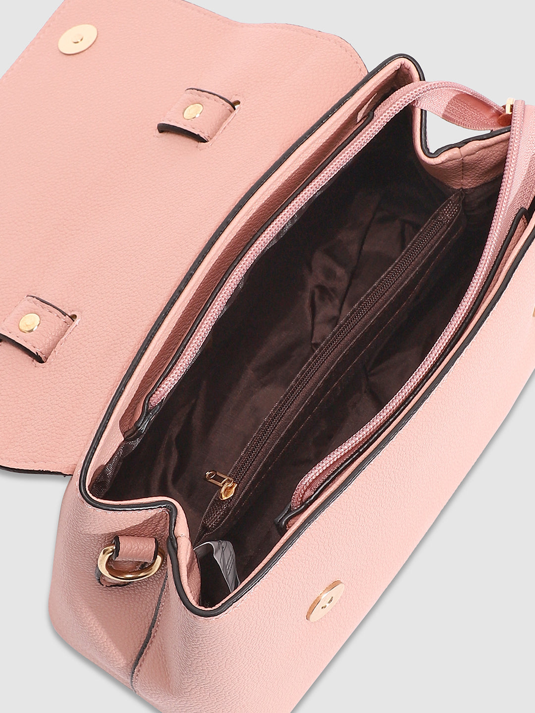 Structured Essential Handbag - Light Pink