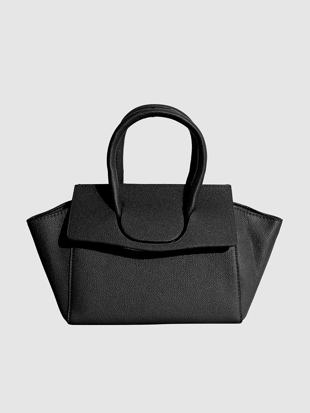 Over The Flap Mini Handbag - Black