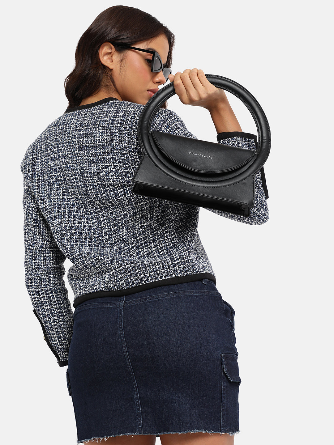 Halo Handbag - Black