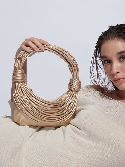 Wire Handbag - Gold