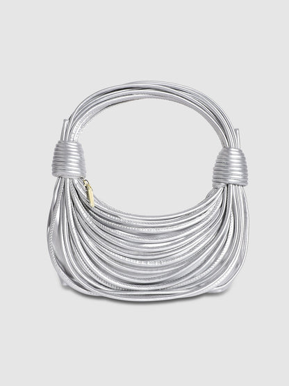 Wire Handbag - Silver