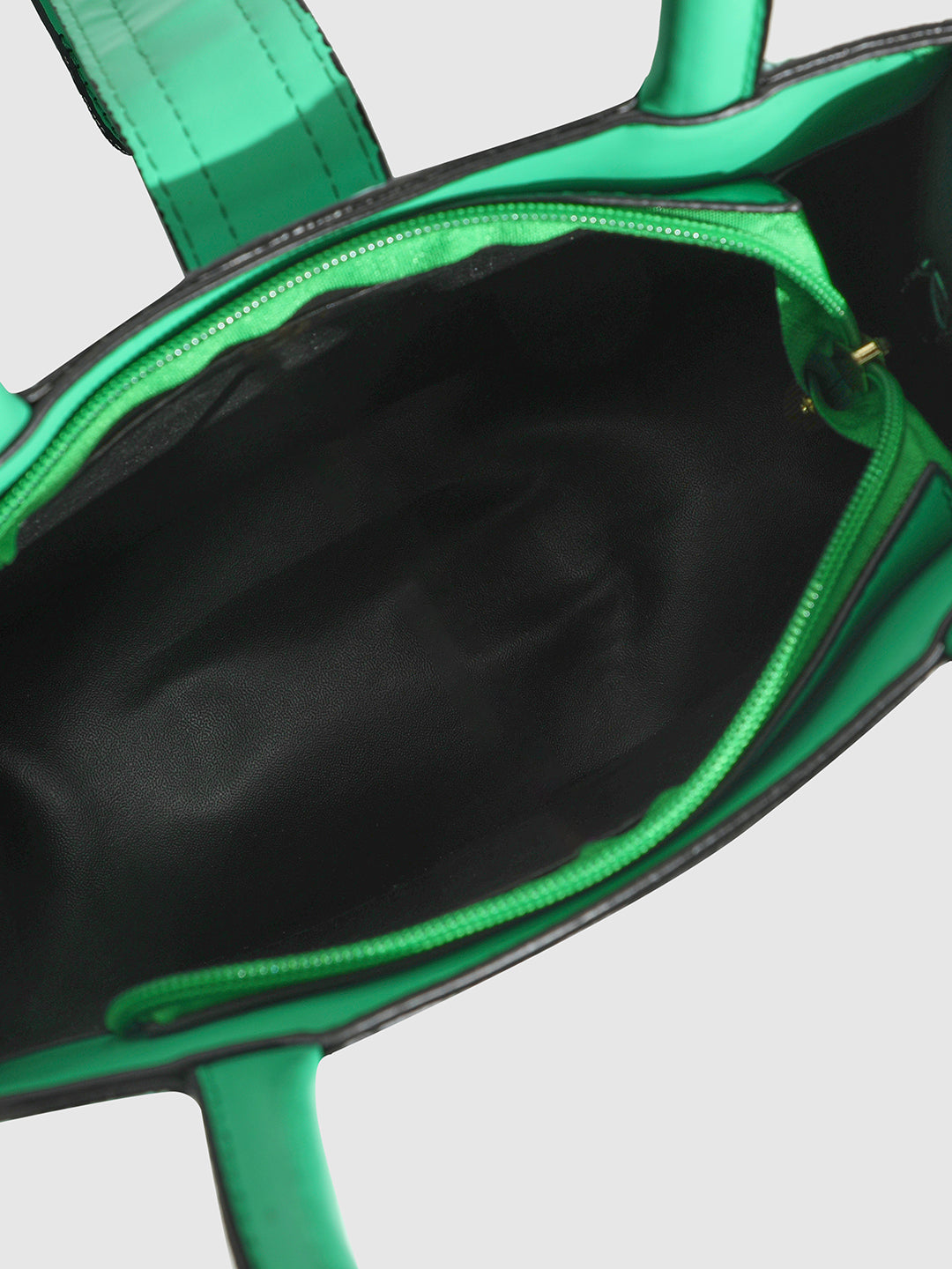Ombre Scale Handbag - Green
