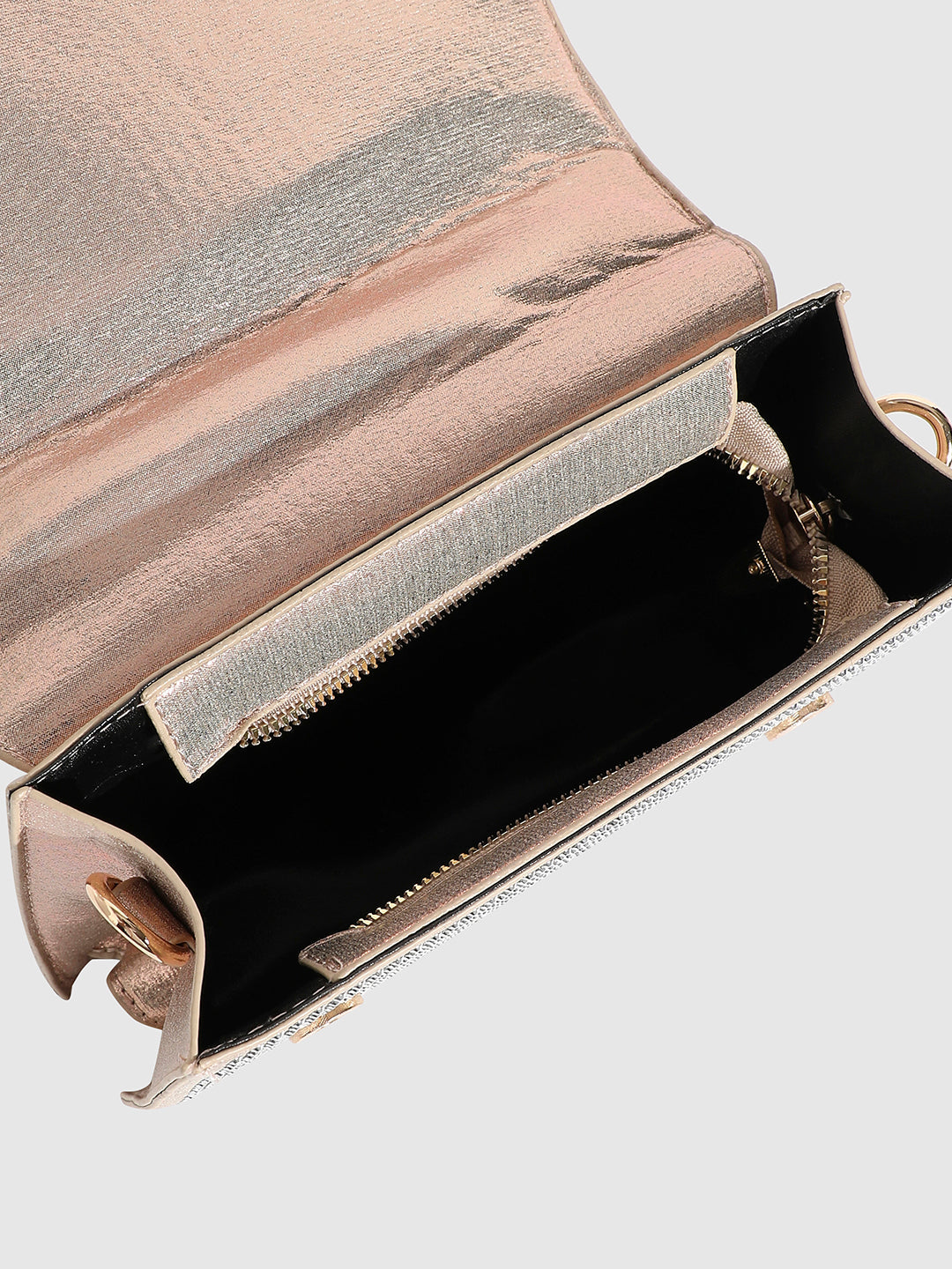 Studded Rope Handbag - Beige