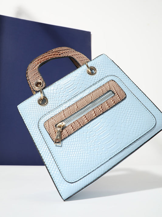 Scale Mini Handbag - Blue