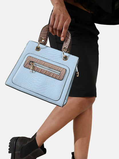 Scale Mini Handbag - Blue