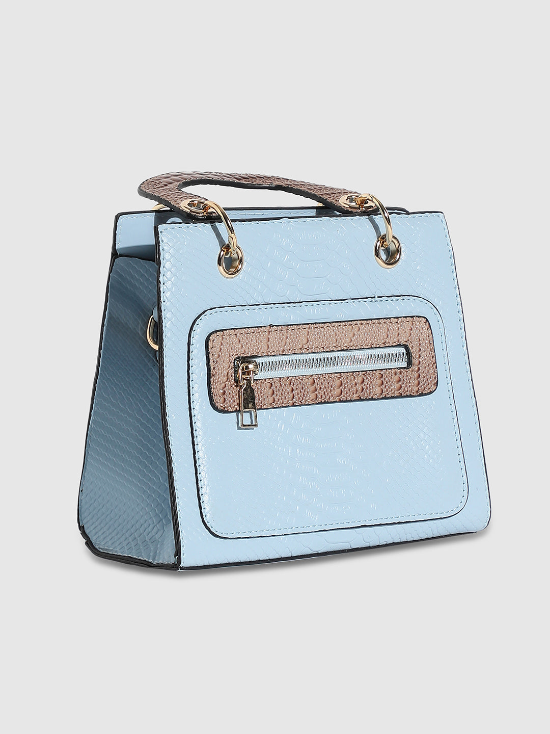 Scale Mini Handbag - Blue