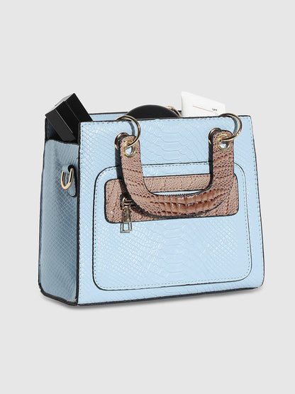 Scale Mini Handbag - Blue