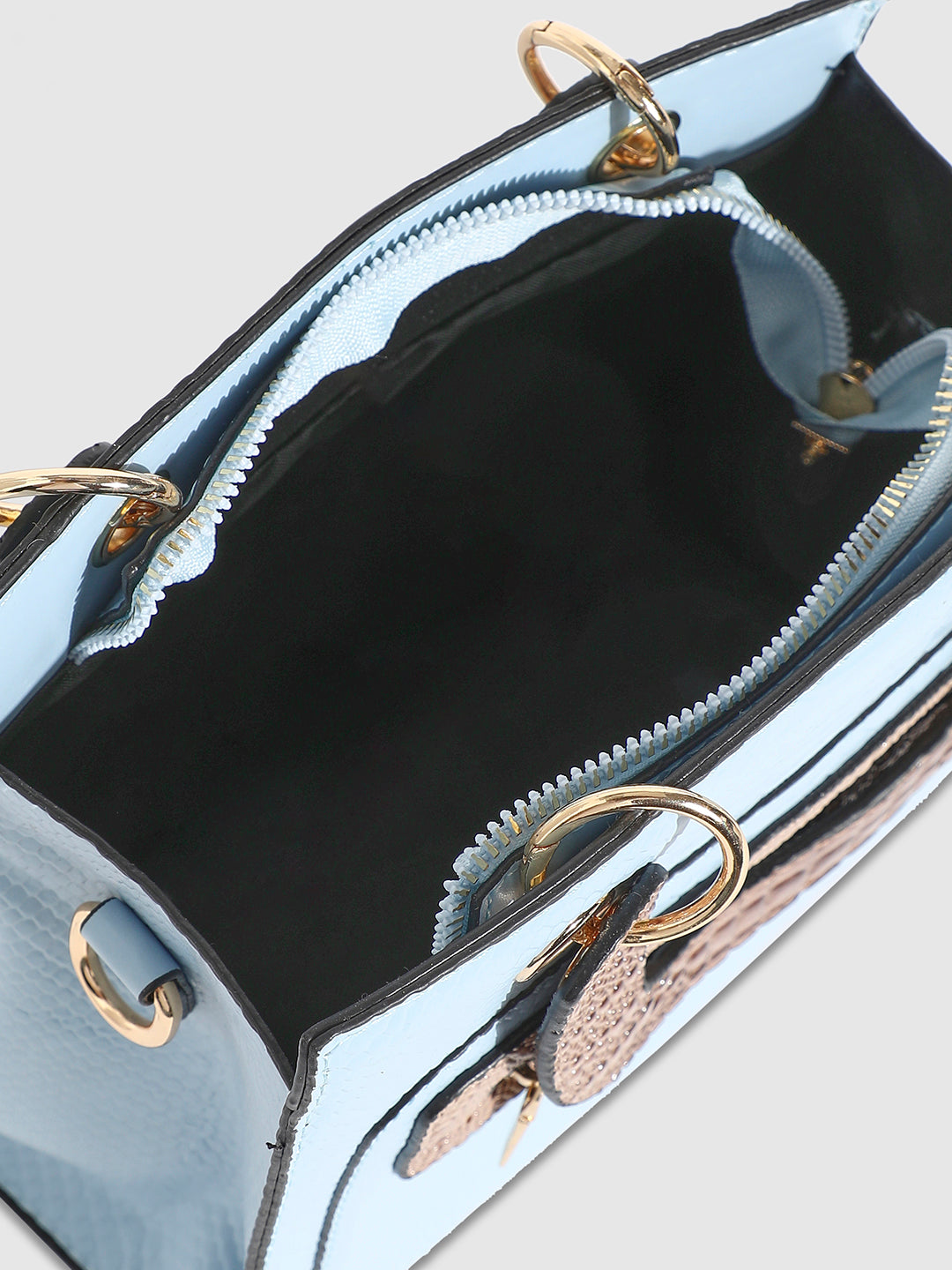 Scale Mini Handbag - Blue