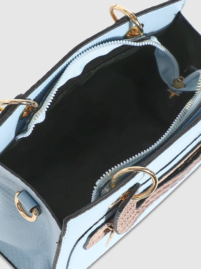 Scale Mini Handbag - Blue