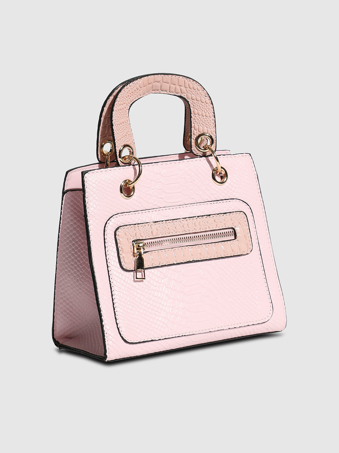 Scale Mini Handbag - Light Pink
