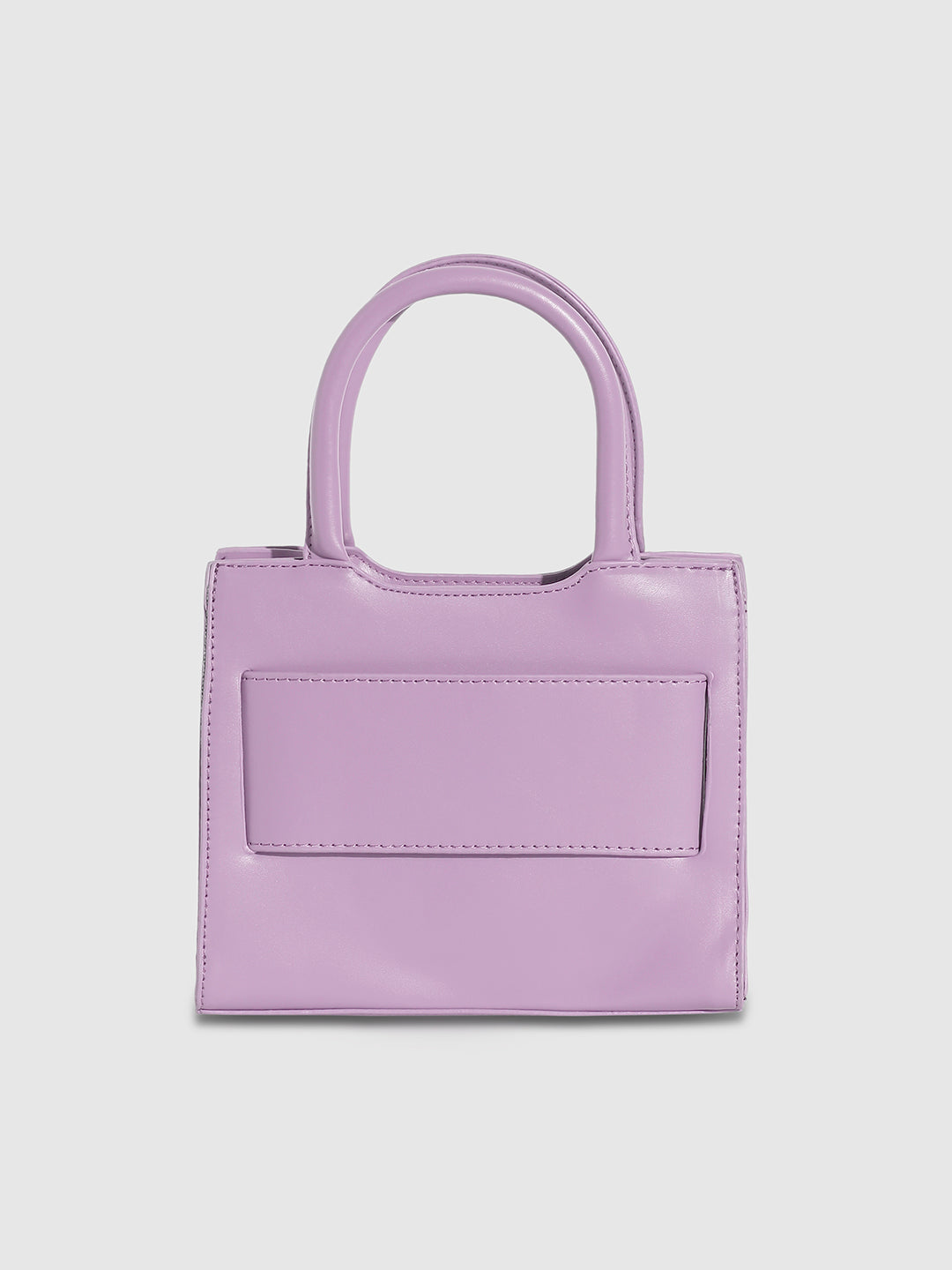 Buckle Mini Handbag - Lilac