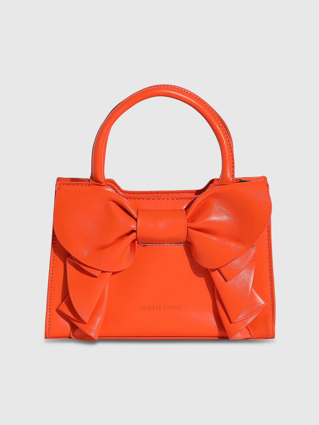 Bow Mini Handbag - Orange