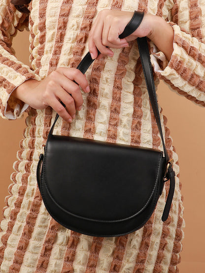 Urban Curve Sling Bag - Midnight Black