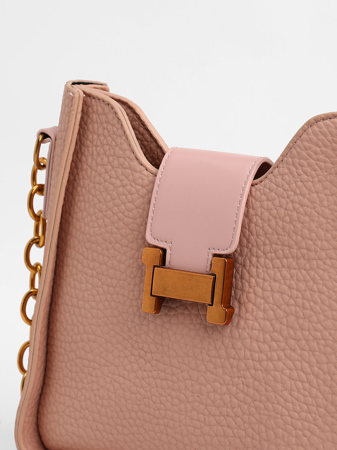 The Monogram Small Shoulder Bag - Baby Pink