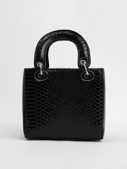 The Femina Hand Bag - Midnight Black