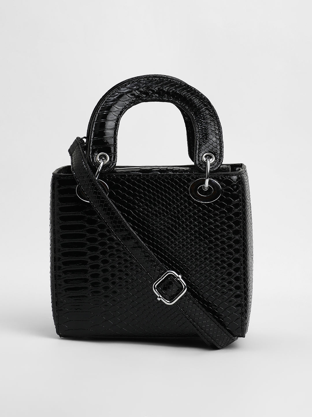The Femina Hand Bag - Midnight Black