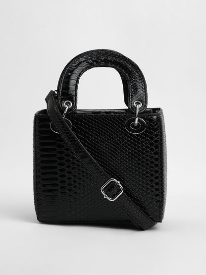 The Femina Hand Bag - Midnight Black