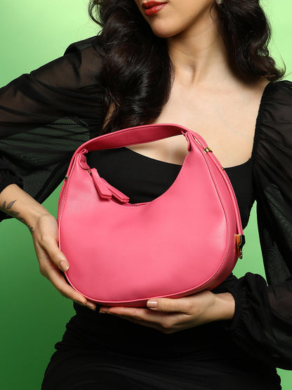 The Arch Hobo Bag - Barbie Pink