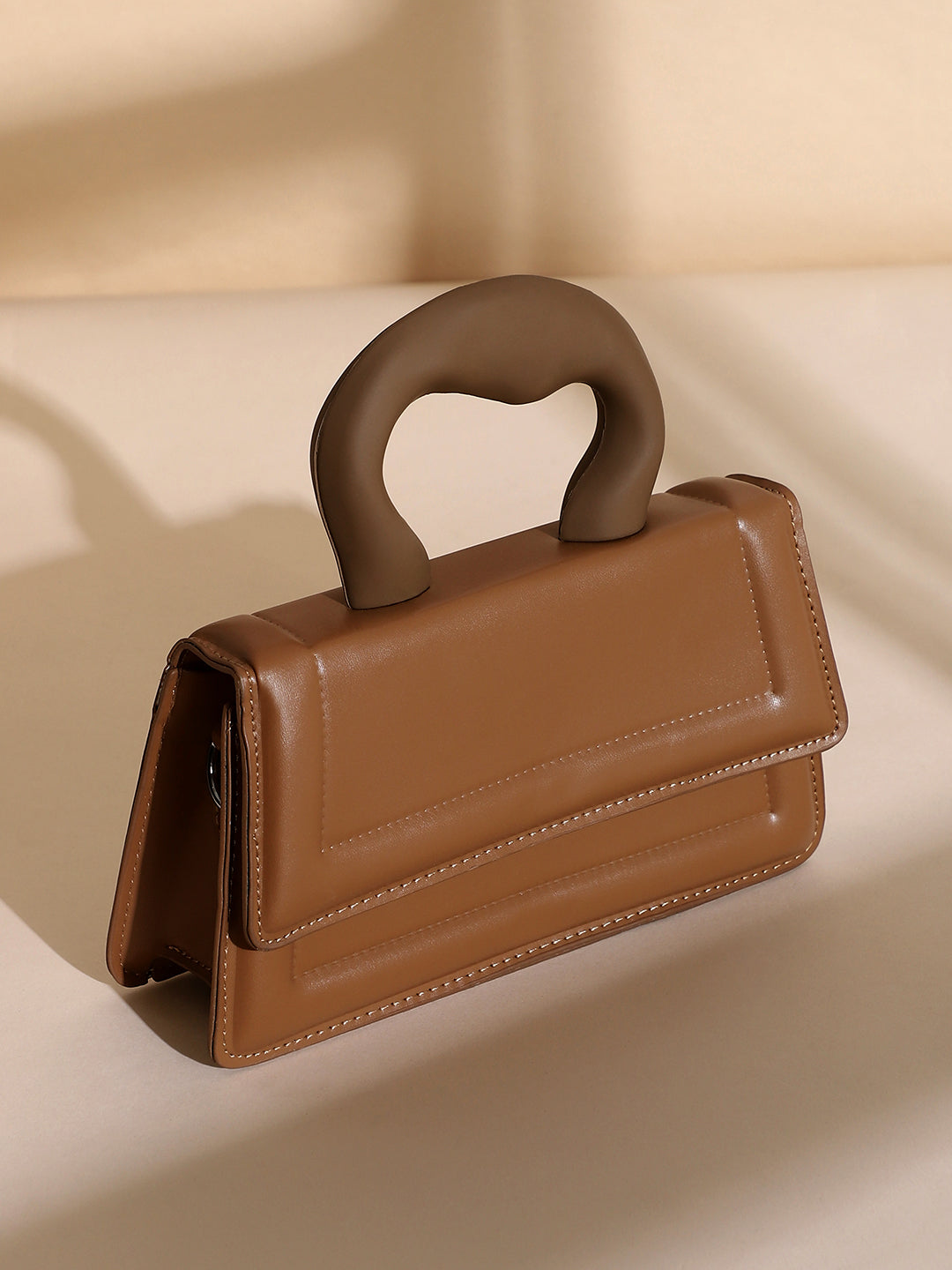 The Caldera Frost Hand Bag - Brown