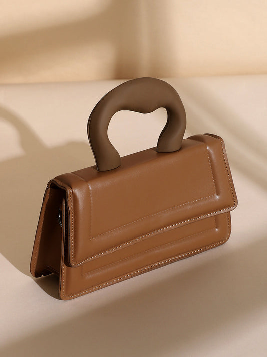 The Caldera Frost Hand Bag - Brown