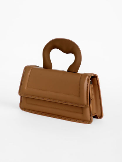 The Caldera Frost Hand Bag - Brown