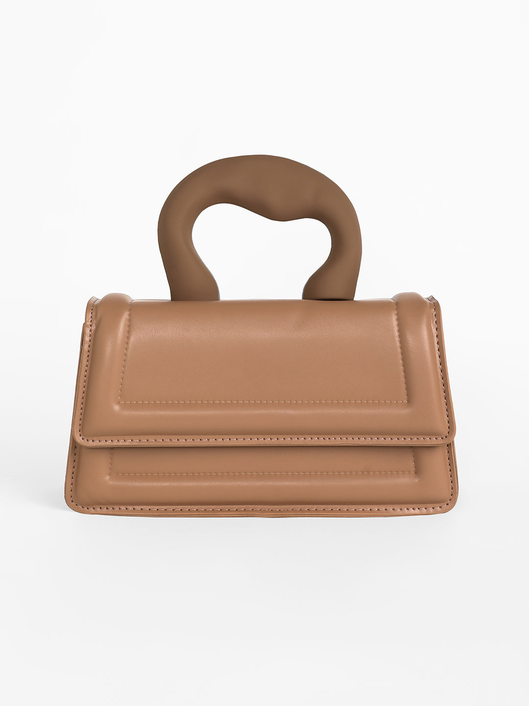 The Caldera Frost Hand Bag - Chocolate Brown