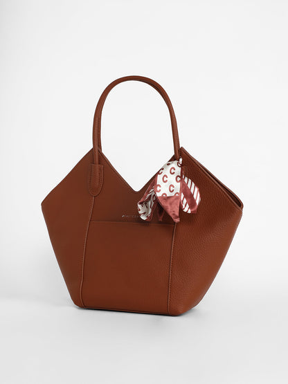 The Pike Tote Bag - Terracotta Brown