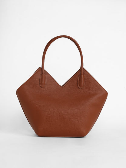 The Pike Tote Bag - Terracotta Brown