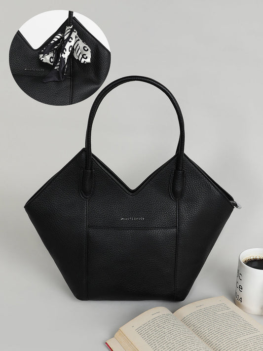 The Pike Tote Bag - Midnight Black