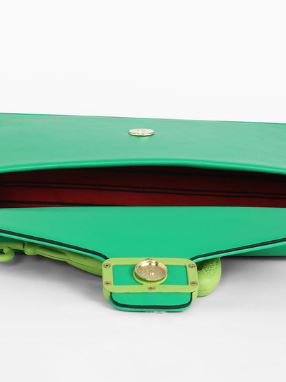 The Jaguar Frost Hand Bag - Shamrock Green