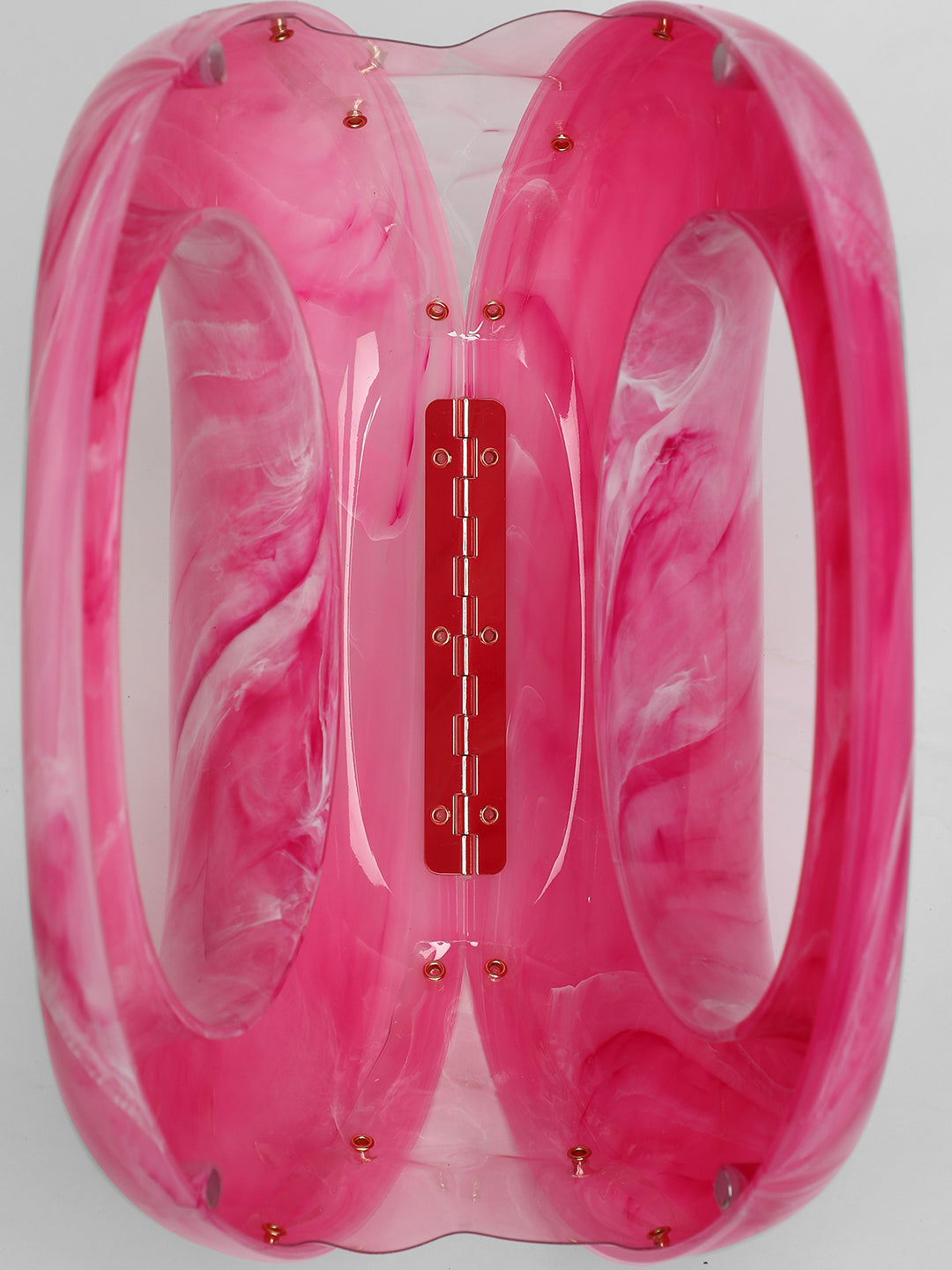 The Sculptural Hand Bag - Rose Pink
