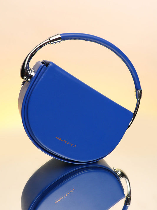 The Semi Hand Bag - Royal Blue