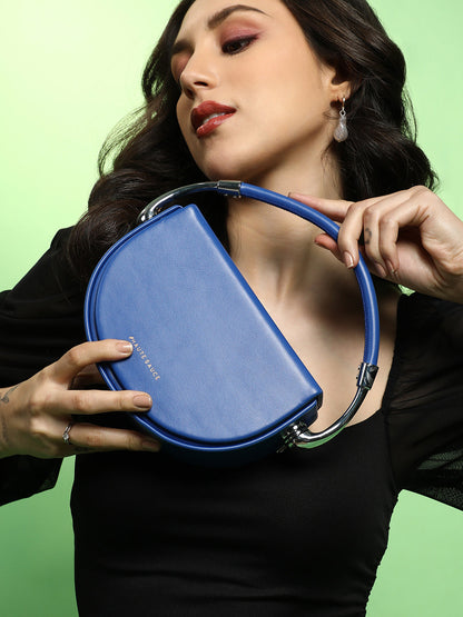 The Semi Hand Bag - Royal Blue