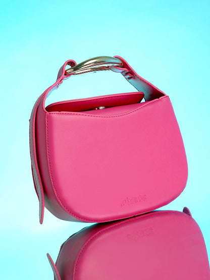 The Etna Hand Bag - Fushcia Pink