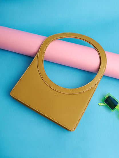 The Aureola Shoulder Bag - Yellow Ochre