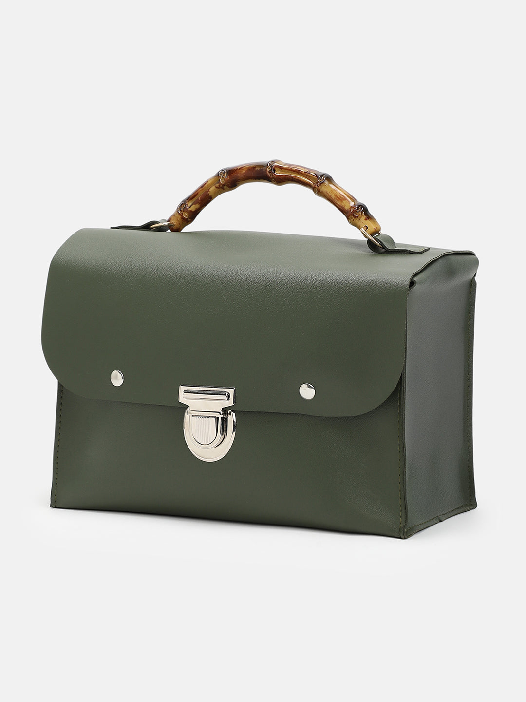 The MÃ©decin Hand Bag - Seaweed Green