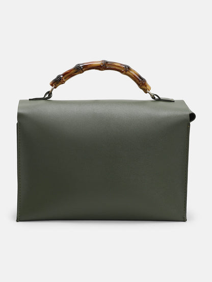 The MÃ©decin Hand Bag - Seaweed Green