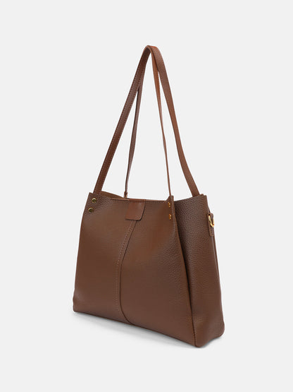 The Circadian Tote Bag - Mocha Brown